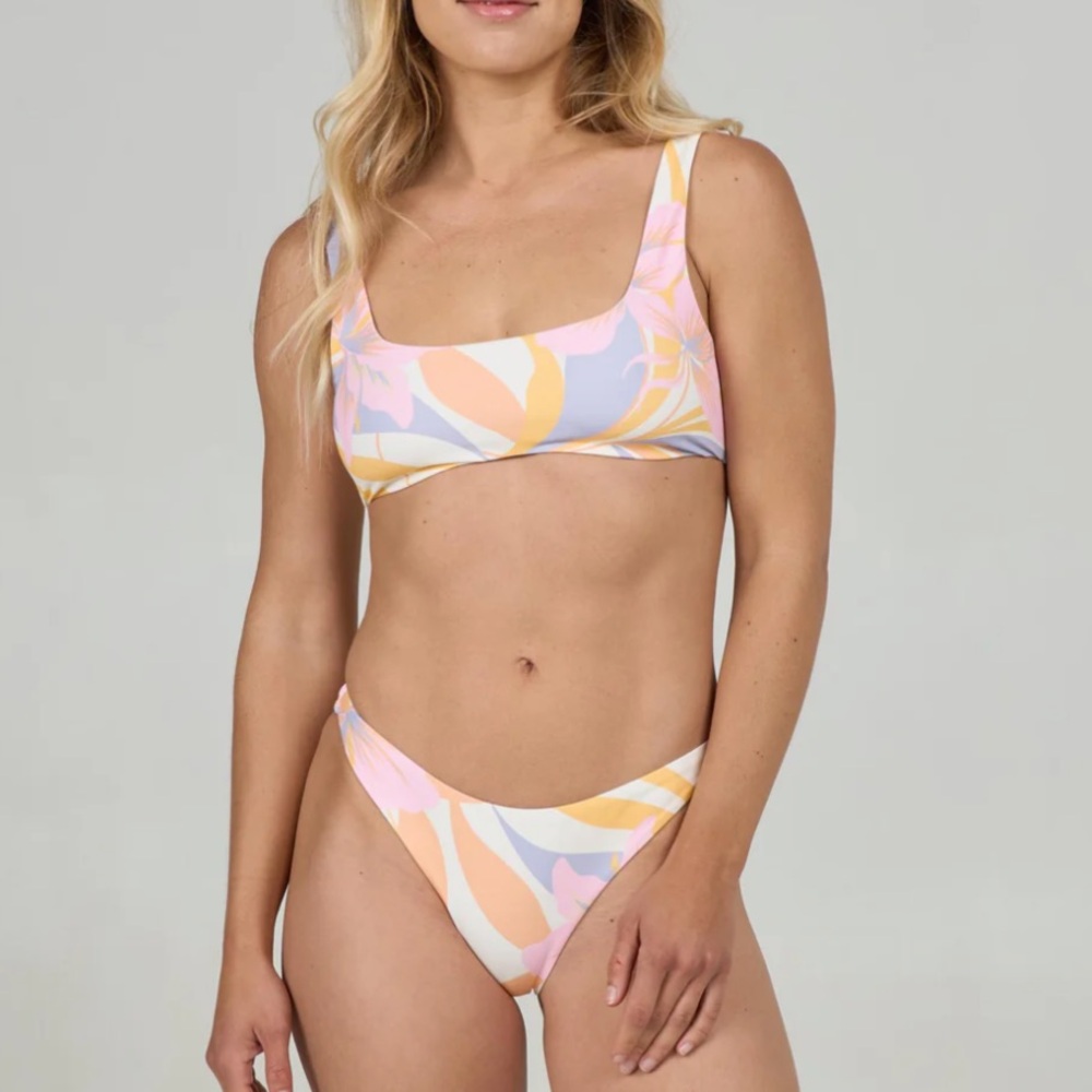 Floral Pastel Bikini Set